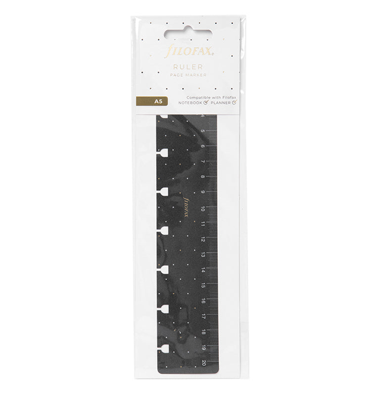 Moonlight A5 Refillable Notebook Ruler | Filofax – Filofax CA