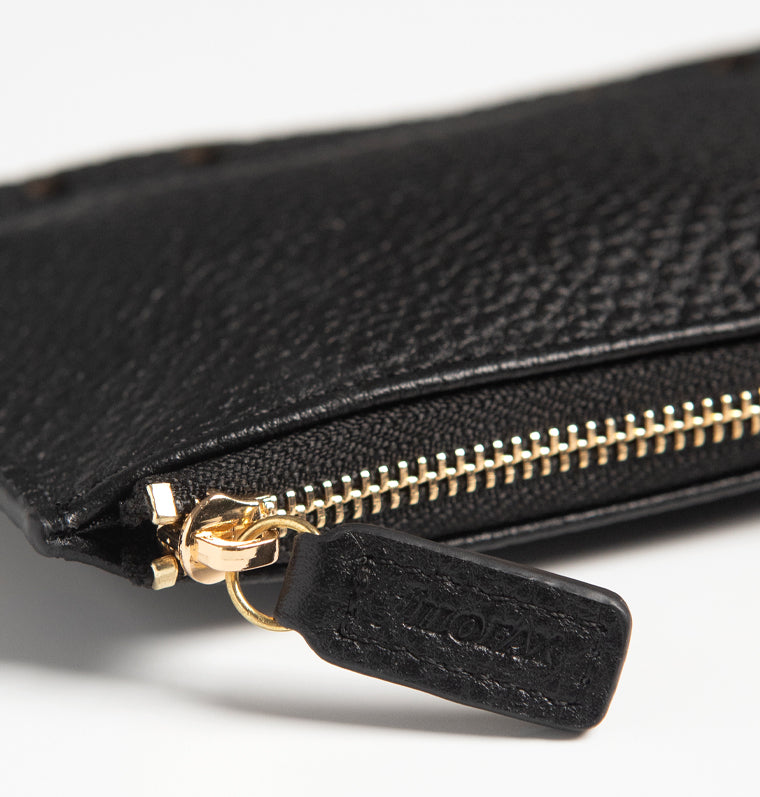 133009, Leather Zipper Pouch, Filofax