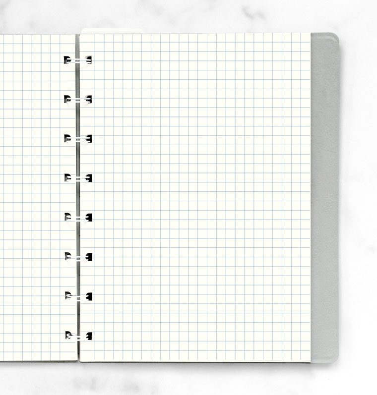 Filofax Notebook Squared Paper Refill - A5 152905