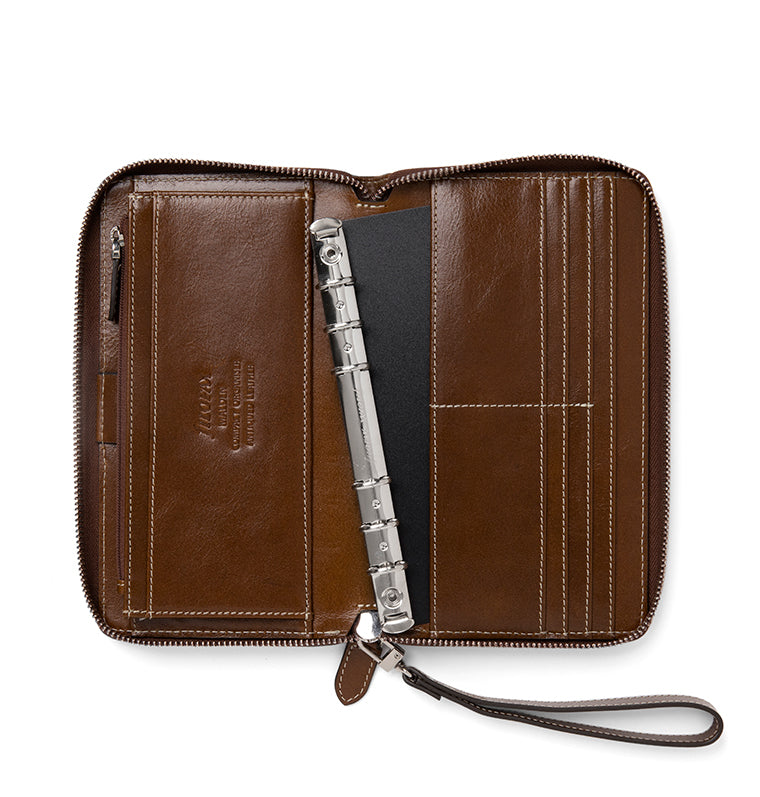 Malden Leather Organizer - Personal Compact Zip | Filofax – Filofax CA