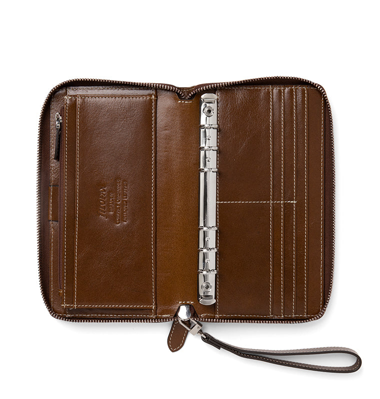 Malden Leather Organizer - Personal Compact Zip | Filofax – Filofax CA
