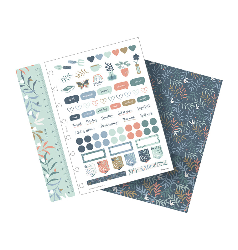 Botanical A5 Planner Mint