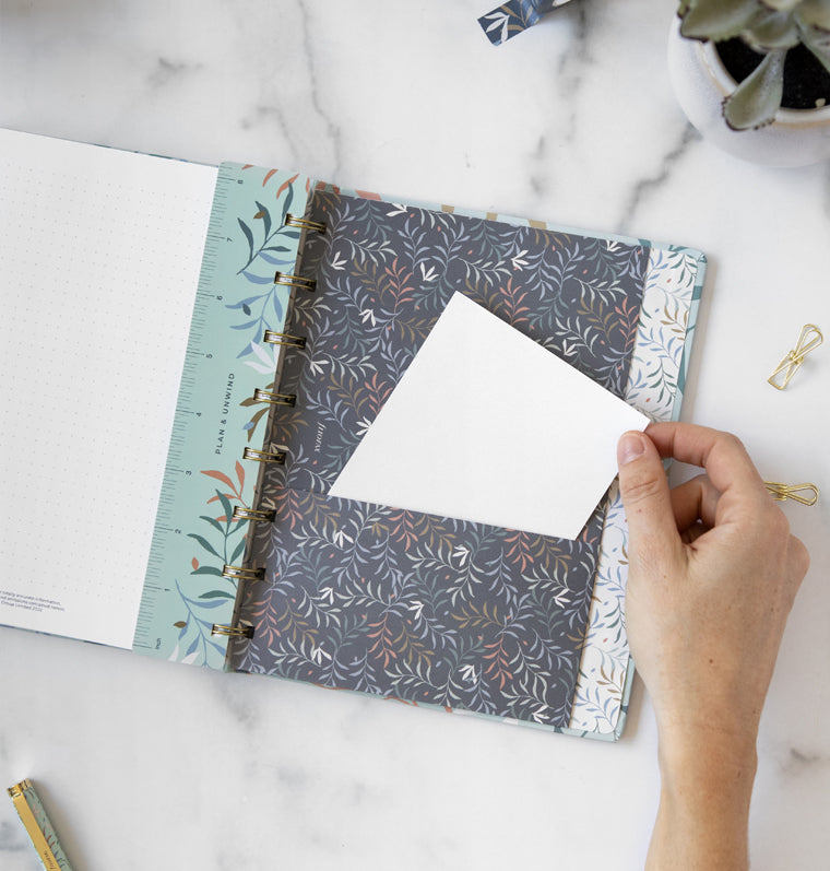Botanical A5 Planner Mint