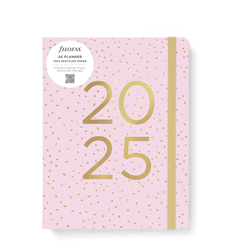 Confetti A5 Planner Rose Quartz 2025