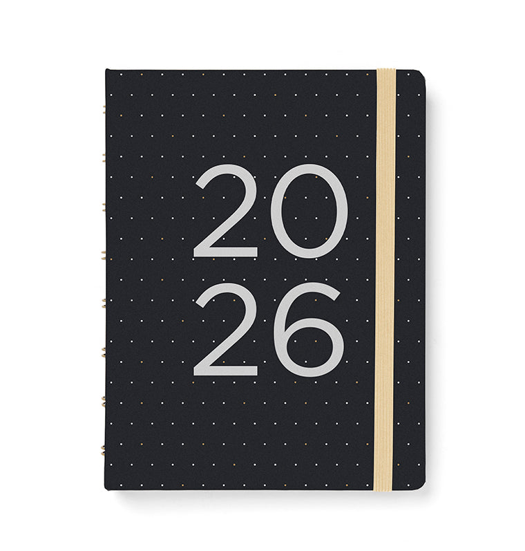 26-68300, Moonlight A5 Planner Black 2026