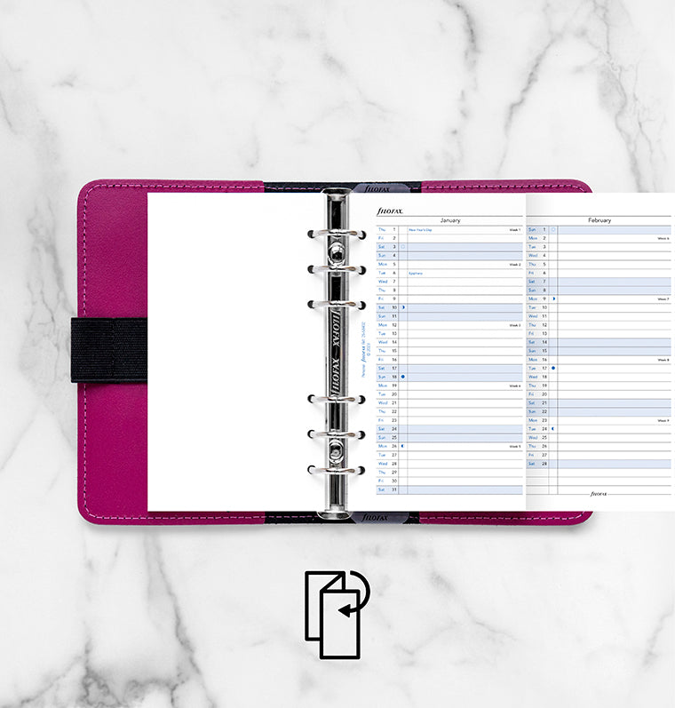 Vertical Year Planner - Personal 2026 English - 26-68402