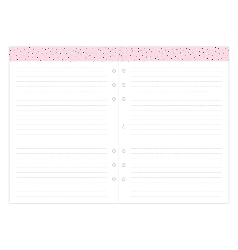 Confetti Week to View Diary Refill - A5 2026 Multilanguage Filofax 26-68591