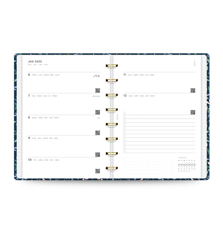 Garden A5 Planner Dusk 2025