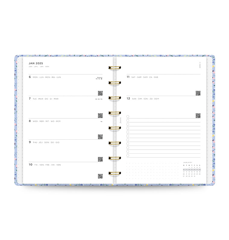 Meadow A5 Planner Sky 2025