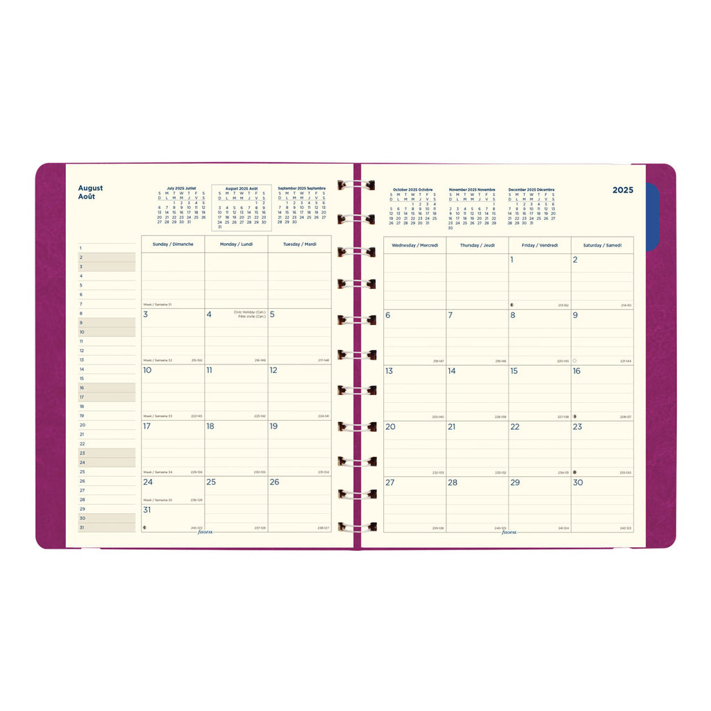 Filofax Monthly Planner - Letter Fuchsia 2026 26-1811003