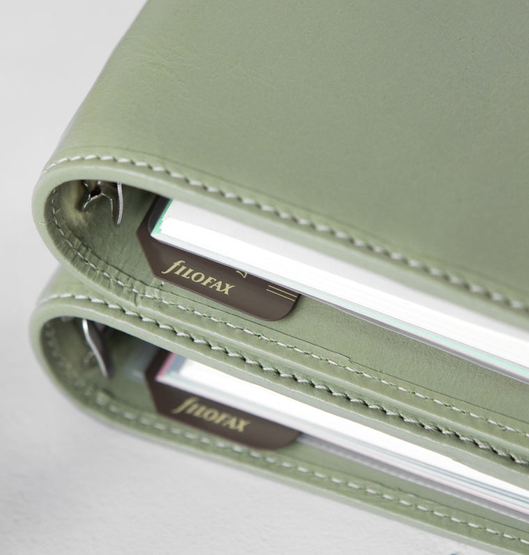 Filofax Malden Leather Organizer Vetiver