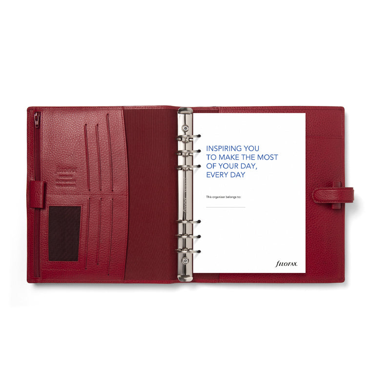 フィロファックス Finsbury A5 オーガナイザー Finsbury A5 Leather Organizer - Filofax – Filofax US