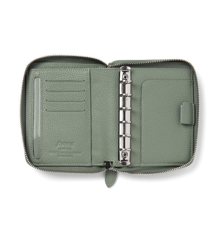 Norfolk Pocket Compact Zip Organizer Sage