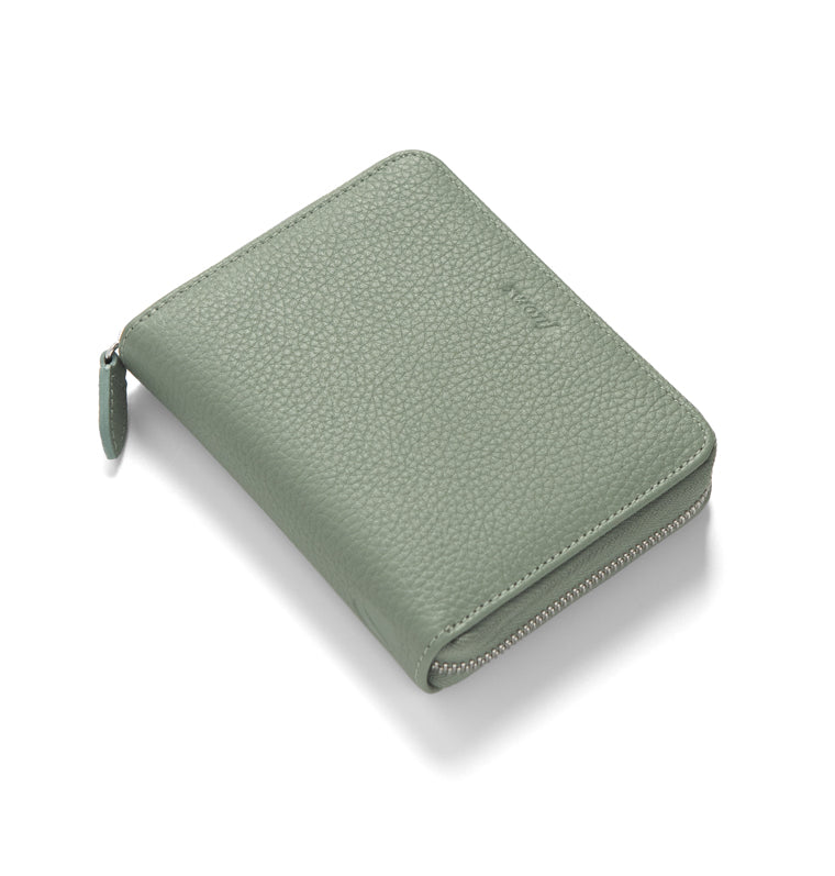 Norfolk Pocket Compact Zip Organizer Sage