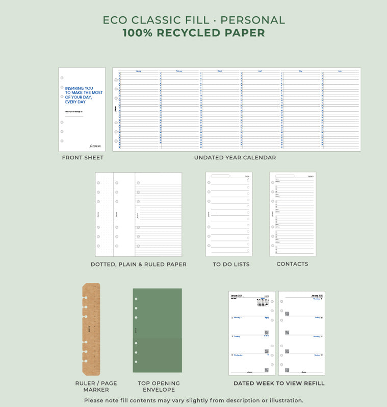 Camden Personal Organizer Fill