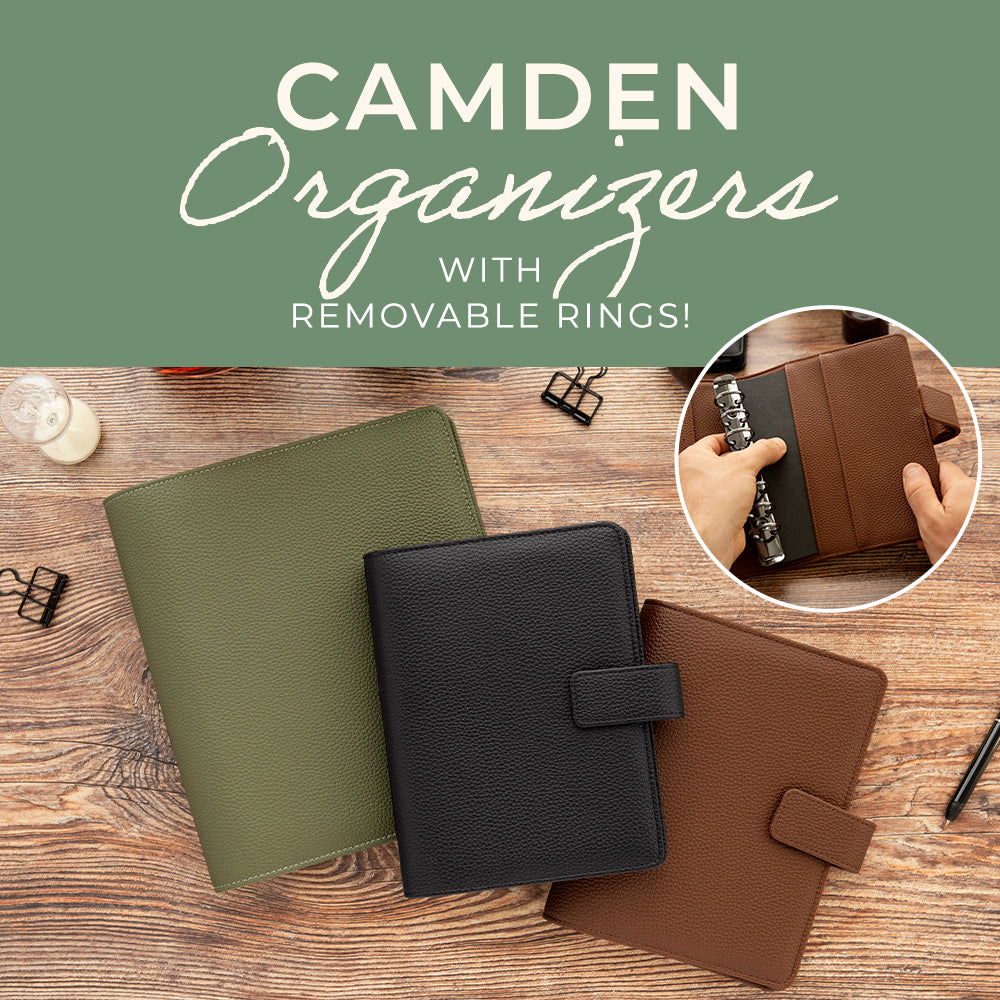 Camden Organizers with removable rings