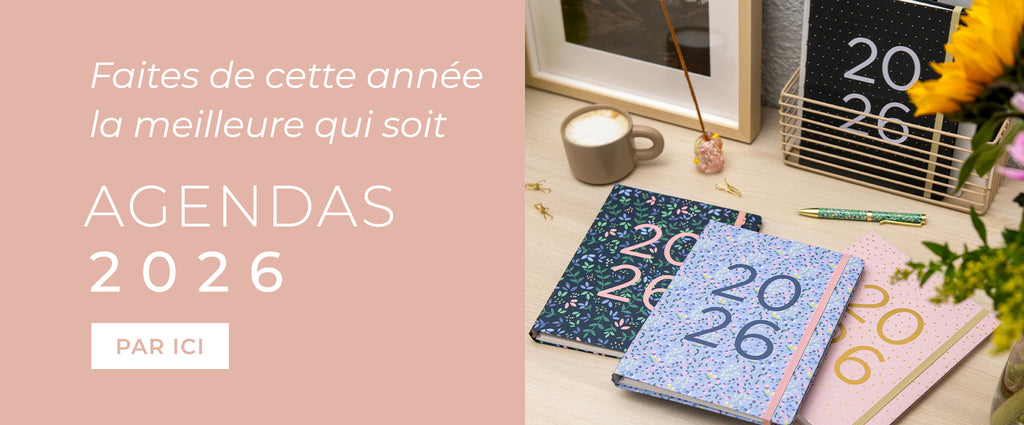 Faites de cette année la meilleure qui soit: Agendas 2026