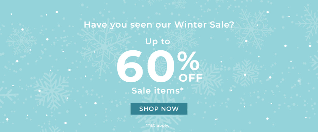 Winter Sale - now up to 60% off