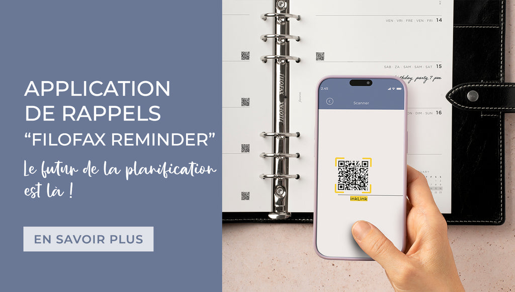 Application de rappels Filofax Reminder - le futur de la planification est là!