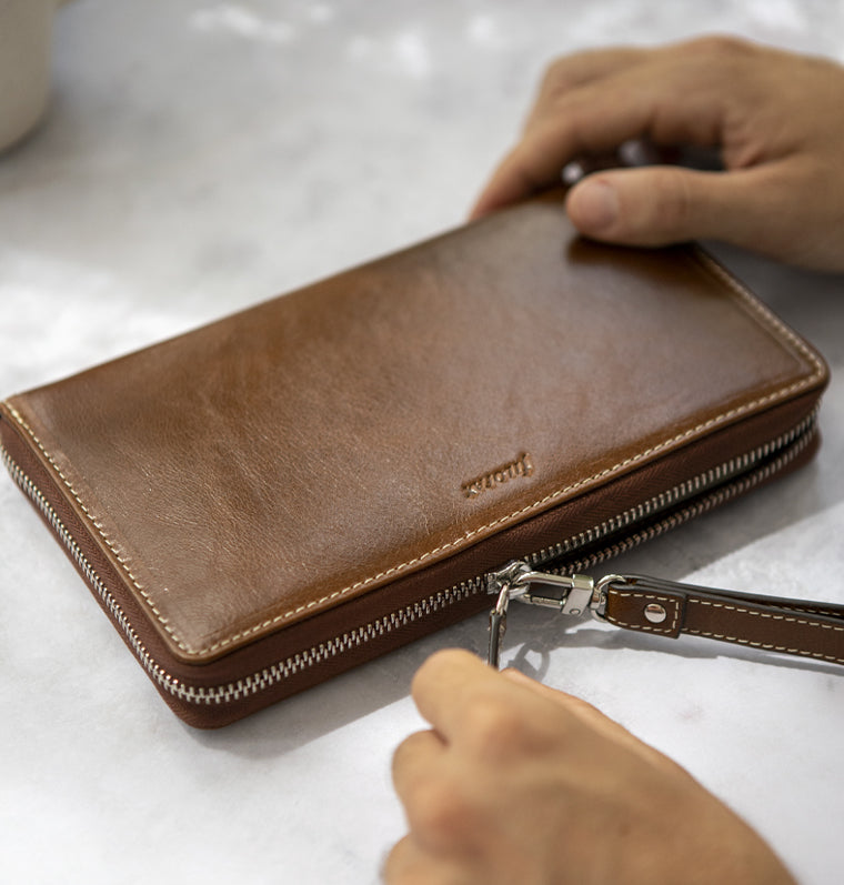 Malden Leather Organizer - Personal Compact Zip | Filofax – Filofax CA