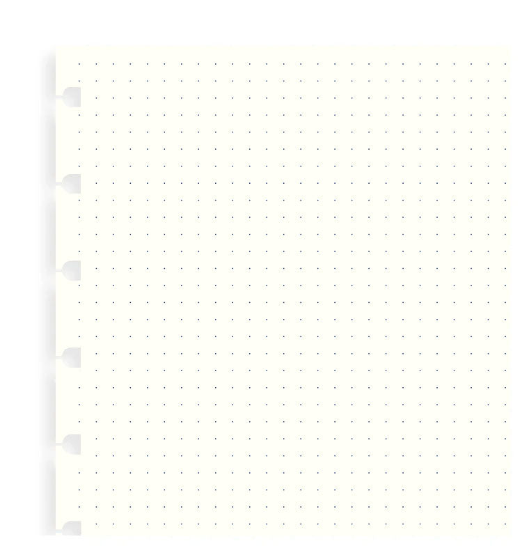 Filofax Notebook Dotted Journal Refill 