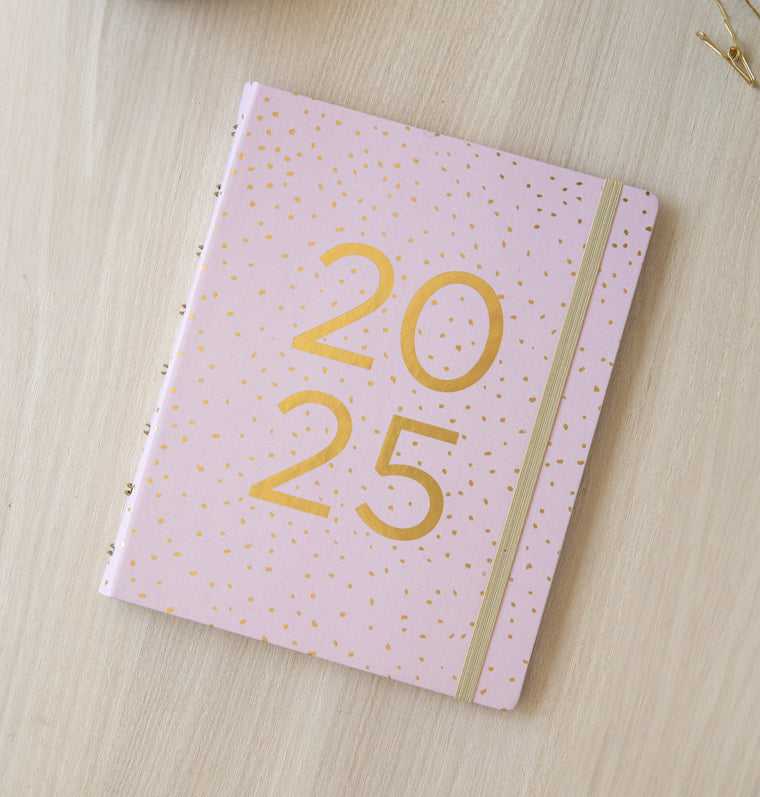 Confetti A5 Planner Rose Quartz 2025