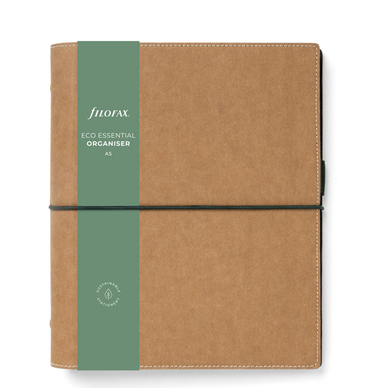 Filofax Eco Essential A5 Organizer Golden Oak - Packaging