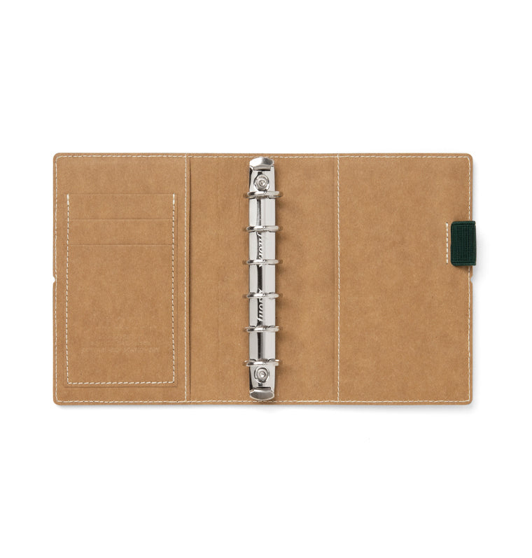 Filofax Eco Essential Pocket Organizer Ebony - interior features