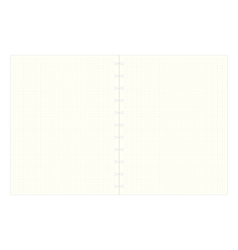 Filofax Notebooks Dotted Journal Refill - Letter