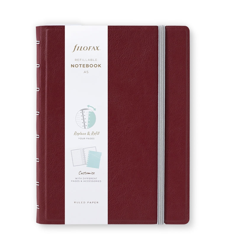Filofax Marble A5 Notebook Refill Blank Index 6 Tabs Assorted