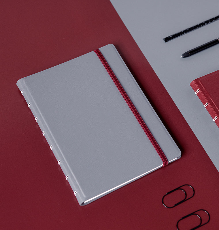 Contemporary A5 Refillable Notebook Gray