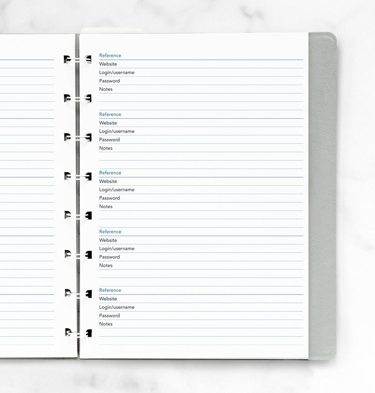 Filofax Format Notebook Refills | Filofax – Filofax CA
