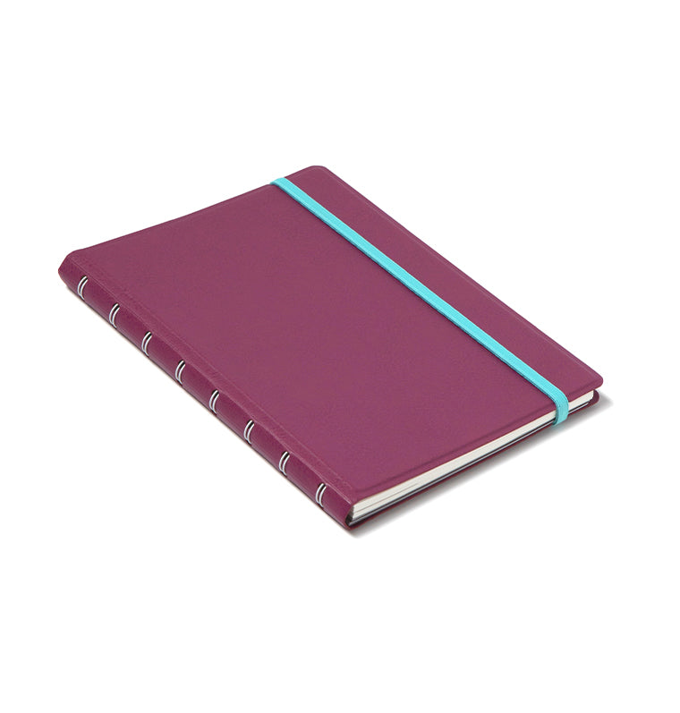Contemporary A5 Refillable Notebook Plum