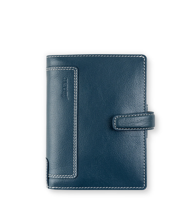 Holborn Pocket Organizer Blue Leather