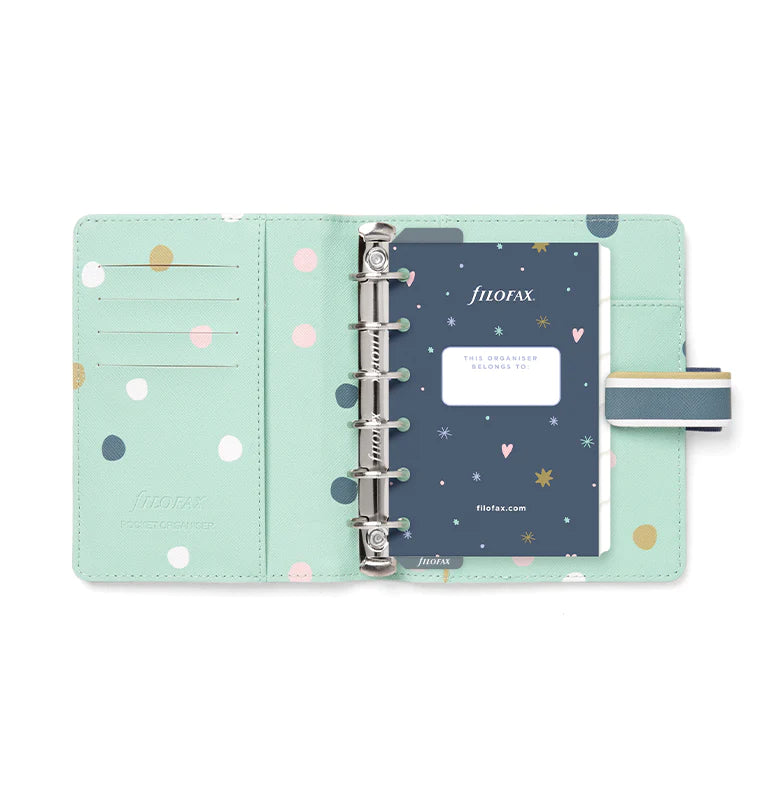 Filofax Good Vibes Pocket Organizer with Fill Contents