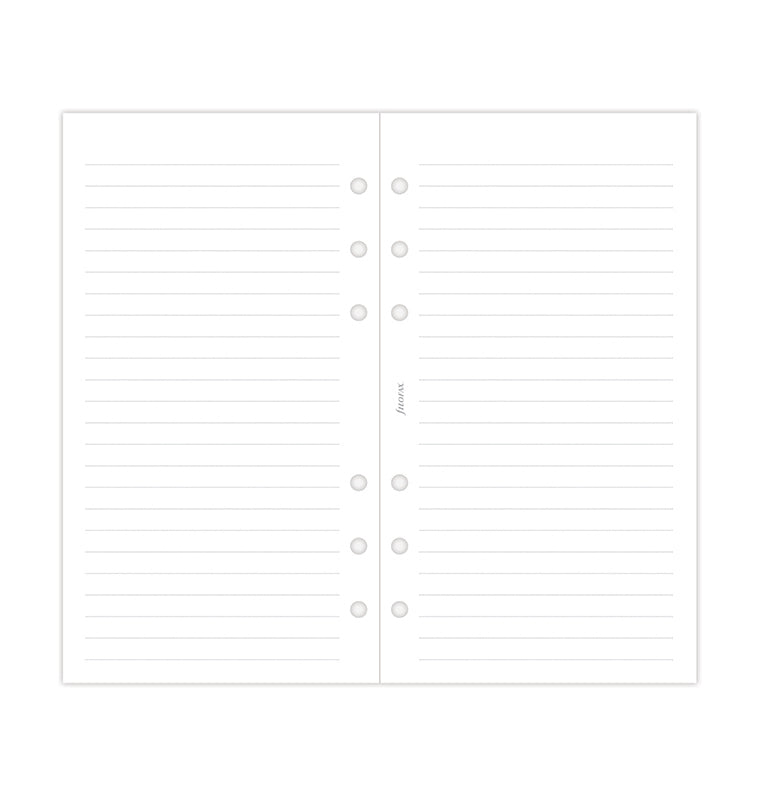 Minimal Week On Two Pages Diary - Personal 2024 Multilanguage - Filofax