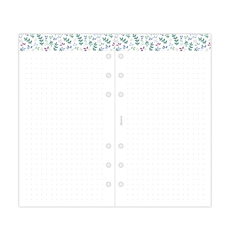 Garden Week On Two Pages Diary - Personal 2024 Multilanguage - Filofax