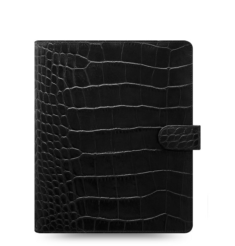 Classic Croc A5 Leather Organizer - Filofax – Filofax CA