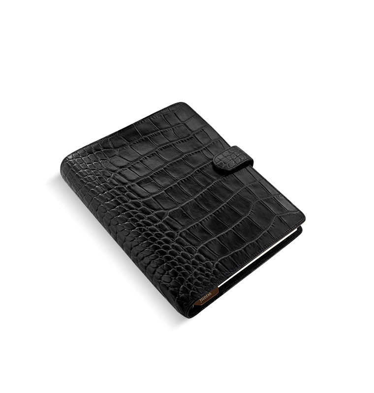 Classic Croc A5 Leather Organizer - Filofax – Filofax CA