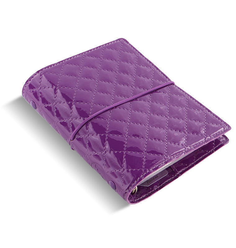 Domino Luxe Pocket Organizer Purple Iso View