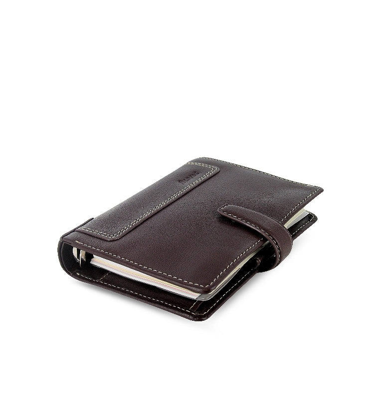 hoverHolborn Pocket Organizer Brown Leather Iso View